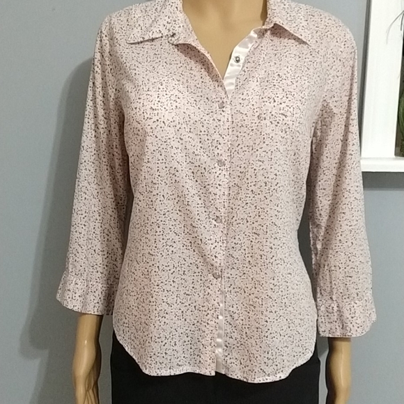 Floral print snap button down shirt - Picture 2 of 5
